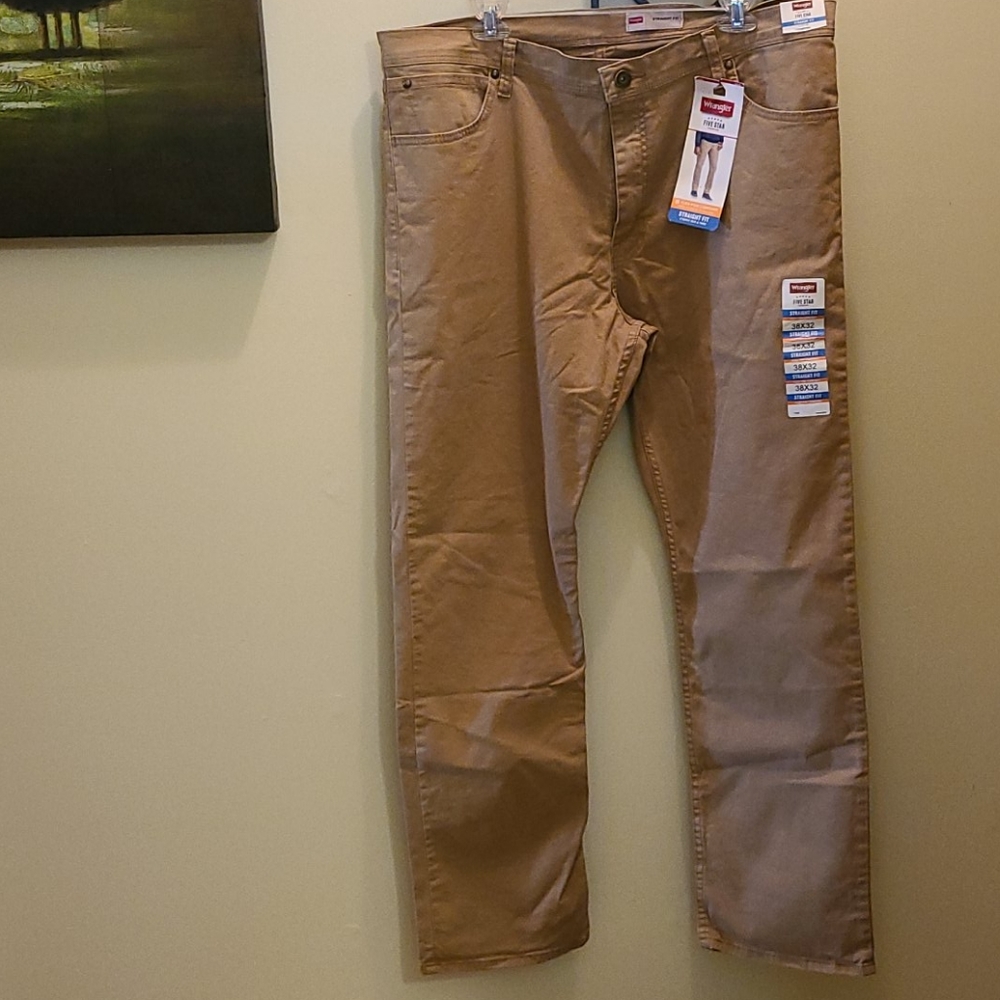 Men Straight Fit Wrangler Jeans